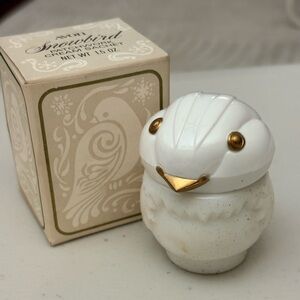 🦖 3 FOR $25 SNOWBIRD AVON 1.5oz PATCHWORK CREAM SACHET NEW IN BOX VINTAGE 1970’s